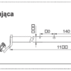 Dźwignia sterująca - 249.60.004.2 - POTTINGER