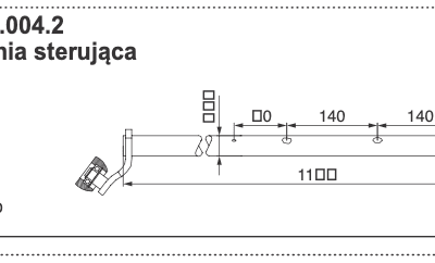Dźwignia sterująca - 249.60.004.2 - POTTINGER