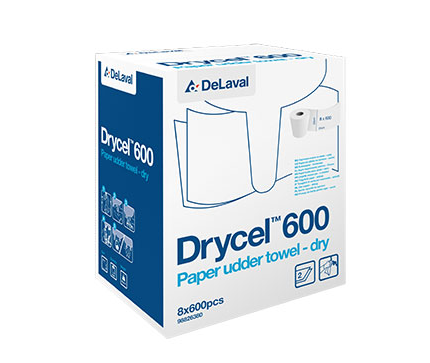 Drycel - Ręczniki do wymion - opakowanie 8 rolek (600 arkuszy 25x23cm) - 98826380 - DeLaval 1