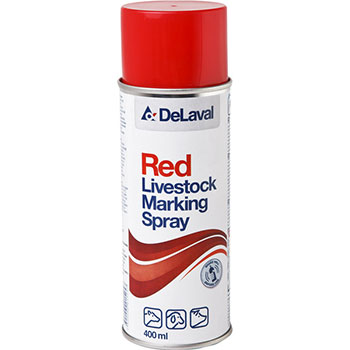Marker spray czerwony 400ml - 90696811 - DeLaval 1