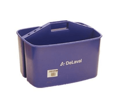 Wiadro dwukomorowe dla dojarza - Pojemnik dwudzielny - 10L - 97105002 - DeLaval