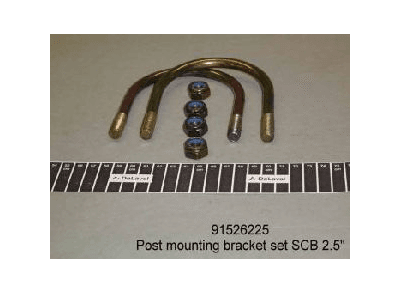 SCB - Zestaw montażowy na słupek 2.5” - 91526225 - DeLaval