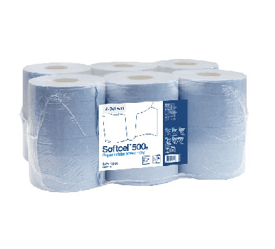 Softcel 6 rolek, (500, 30x35cm, nieb) - 92065105 - DeLaval