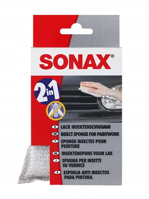 Gąbka 2w1 (do usuwania owadów oraz osuszania szyb) - 426100 - SONAX