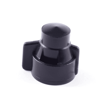 Kołpak zamykający przepływ - 08 0-103/08/ZP - Czarny - 226419