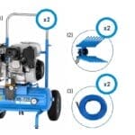 Kompresor sadowniczy - MC 220 - KITS.0109 - CAMPAGNOLA