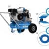 Kompresor sadowniczy - MC360 - 4,8KM - KITS.0121 - CAMPAGNOLA
