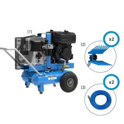 Kompresor sadowniczy zestaw kompresor spalinowy kombajn do oliwek wąż - MC650 - KITS.0146 - CAMPAGNOLA