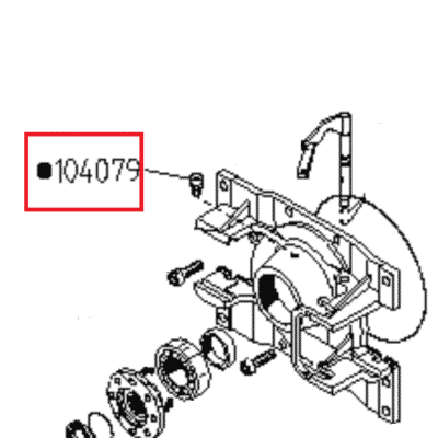 Odpowietrznik korek - 104079 - MERLO