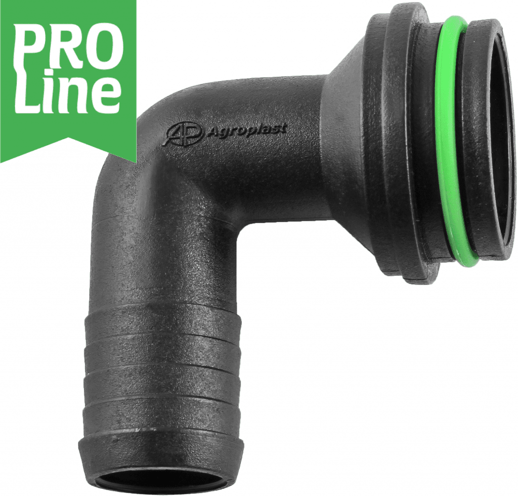 Kolano o 25/90° 1 1/2” – AP14K25 – 220790 – AGROPLAST