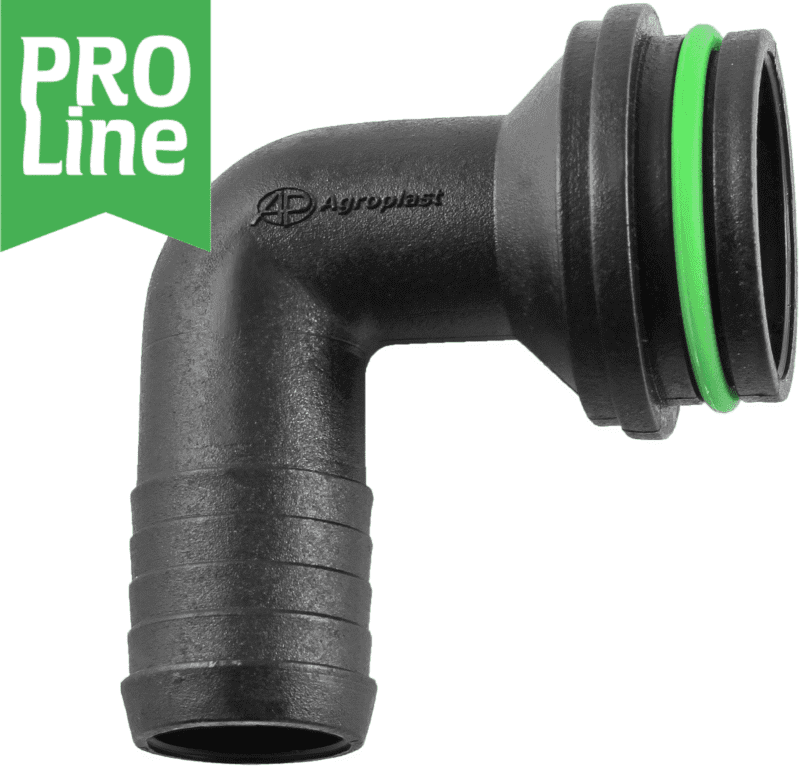 Kolano o 25/90° 1 1/2” – AP14K25 – 220790 – AGROPLAST