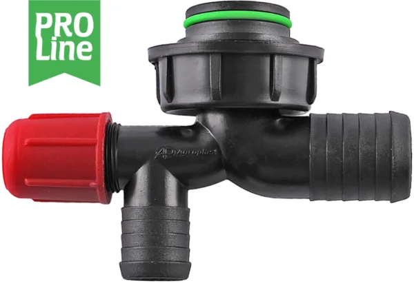 Kolano spustowe - Średnica kolana: fi25 - AP14KS_25 - AGROPLAST