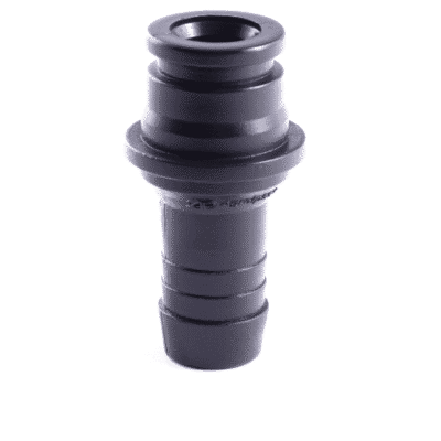 Wtyczka prosta mocowana nakrętką - AP18WP - Ø12,5 - 221018 - AGROPLAST