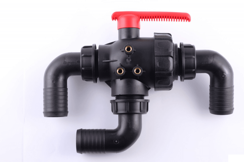 Zawór kulowy 3-drożny – PROLINE 2” kol. fi 50 – 227041 – AGROPLAST