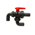 Zawór kulowy 3 drożny - fi 32 AP25ZK1_32 - 222466 - AGROPLAST