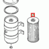 Filtr oleju silnikowego - 01168469 - SDF