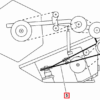 Pas klinowy listwa tnąca - 01145884 - SDF