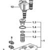 Elektrozawór wałka WOM PTO - 2.3729.250.0/60 - SDF