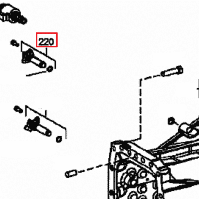 Czujnik prędkości w skrzyni biegów - 0.900.7728.0 - SDF