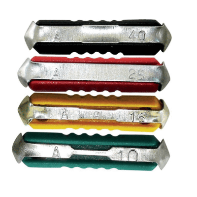 Bezpieczniki topikowe - 10 do 40 A - 10szt - 3808460-1