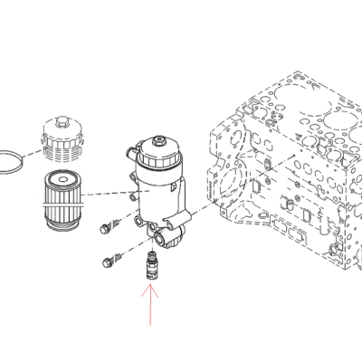Czujnik ciśnienia oleju - 04210195 - DEUTZ AG