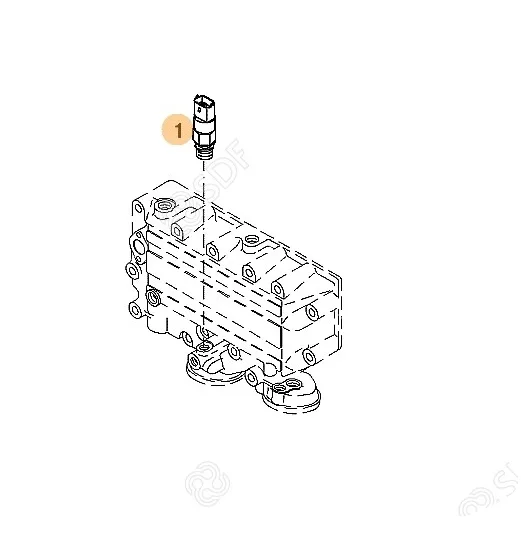 Czujnik ciśnienia oleju DEUTZ - 04215774 - SDF