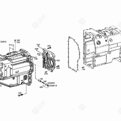 Czujnik pozycji prędkości skrzyni biegów - 0.900.7774.2 - SDF