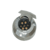 Gniazdo 7 stykowe żeńskie aluminiowe - 3814624