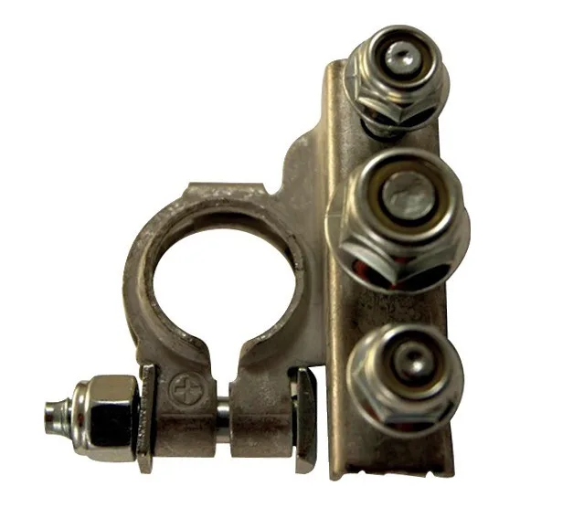 Klema akumulatora +, Ø M6/8/6, Typ wielozaciskowy