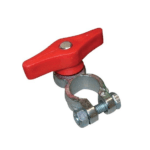 Klema akumulatora z motylkiem - Ø otworu 8 - 16/35 - 3820380