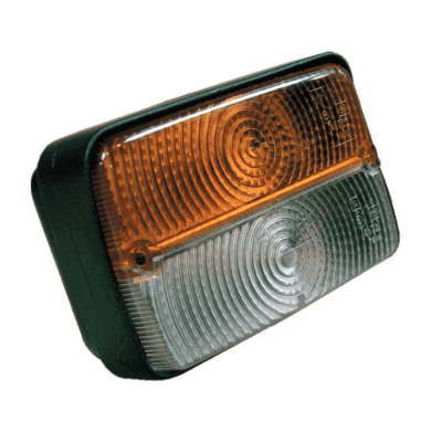 Lampa przednia - 2 funkcje - 120x80mm - 58mm - 3804320