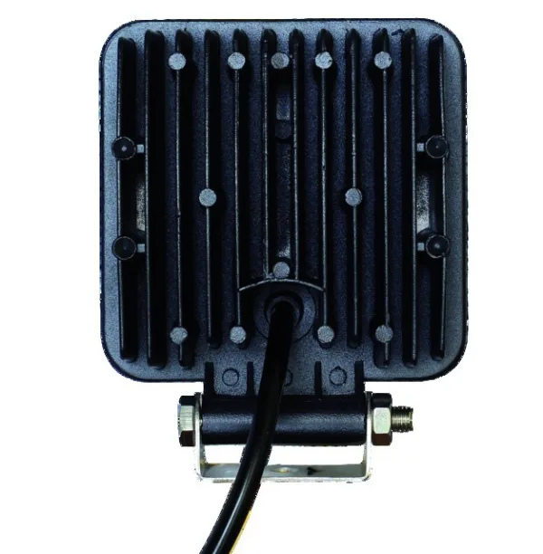 Lampa robocza LED, kwadratowa - 12/24V - 48W - 2400 LM - IP67 - ECE R10 CE - Oświetlenie o dalekim zasięgu