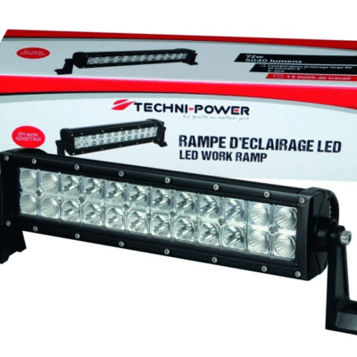 Lampa robocza LED prostokątna - 12/24V 72W - 358mm - IP67 - 6480 LM - 1210091