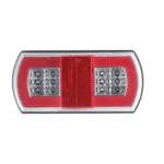 Lampa tylna lewa LED 4 funkcje - 12/24V - IP67 - 19 LED - 1216774B