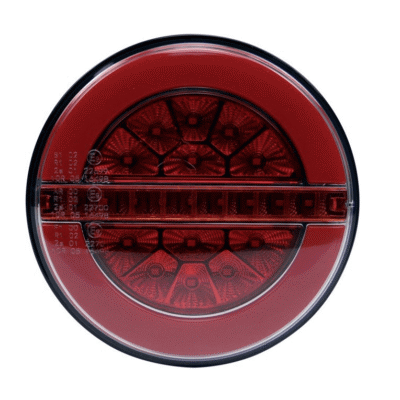 Lampa tylna prawa lewa LED 3 funkcje - 12/24V - IP67 - ECE CR10 - 1216778B