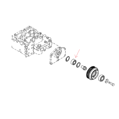 Łożysko skośne - 01149084 - SDF