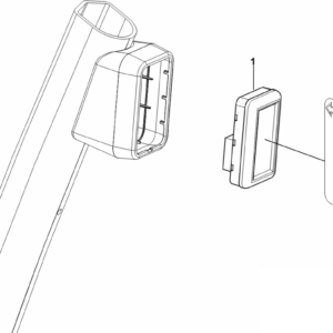 Monitor, wyświetlacz, panel boczny 0.019.3439.4/50 - SDF Parts