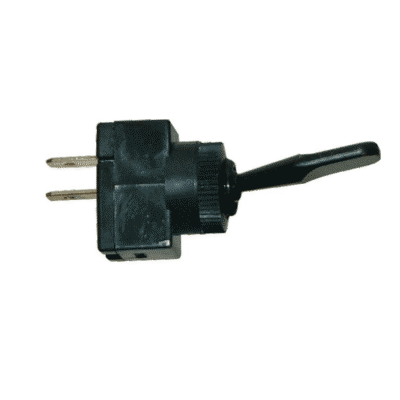 Przełącznik 2 biegunowy metalowy - Ø12,2mm - 12V - 16A - 3814112