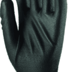 Rękawice z poliamidu czarne - Rozmiar 9 - 2955889