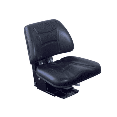 Siedzenie, fotel z amortyzacją mechaniczną - Uniwersalne RM30 105 - Czarny materiał PVC