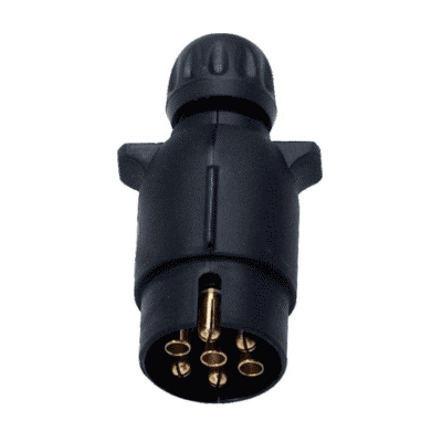 Wtyczka 7 stykowa męska - PLASTIK - 3850230 - JAEGER ERICH