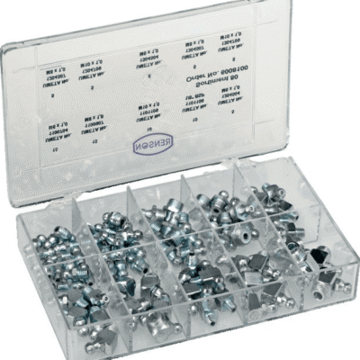 Zestaw smarowniczek proste/kątowe 45° i 90° - REN136075 - RENSON