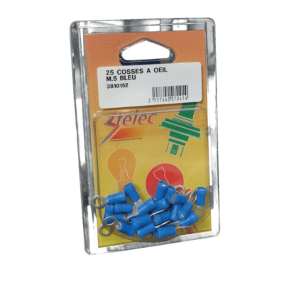 Zaciski oczkowe do kabla - M5 - Ø2,5mm - 25 szt. - 3810152