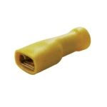 Zaciski płaskie żeńskie izolowane - 6,3mm do kabla 4mm - 13 szt. - 3810224