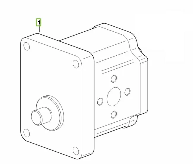 POMPA HYDRAULICZNA - 2.4529.980.0 - SDF