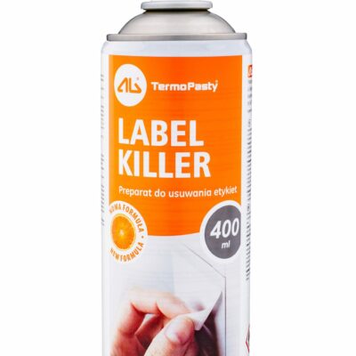 Preparat do usuwania naklejek - spray - LABEL KILLER 400ML - TERMOPASTY