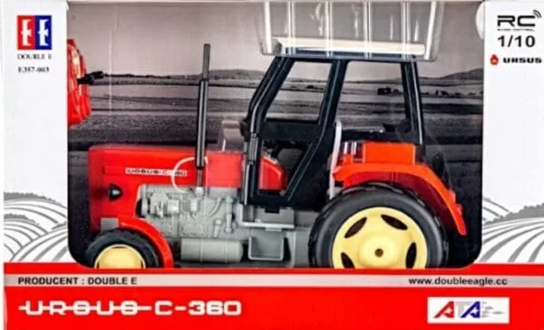 Zdalnie sterowany traktor - ZABAWKA TRAKTOR model C360 URSUS - DOUBLE EAGLE