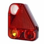 Lampa tylna prawa z trójkątnym odblaskiem - LZT 750 - LZT750 - HORPOL