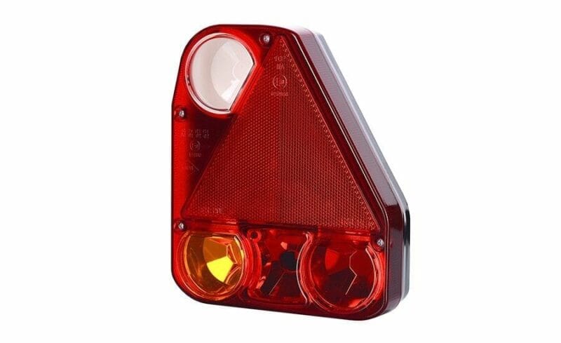 Lampa tylna prawa z trójkątnym odblaskiem – LZT 750 – LZT750 – HORPOL