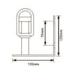 Mocowanie lampy - U - AKC1007U-A - KAMAR